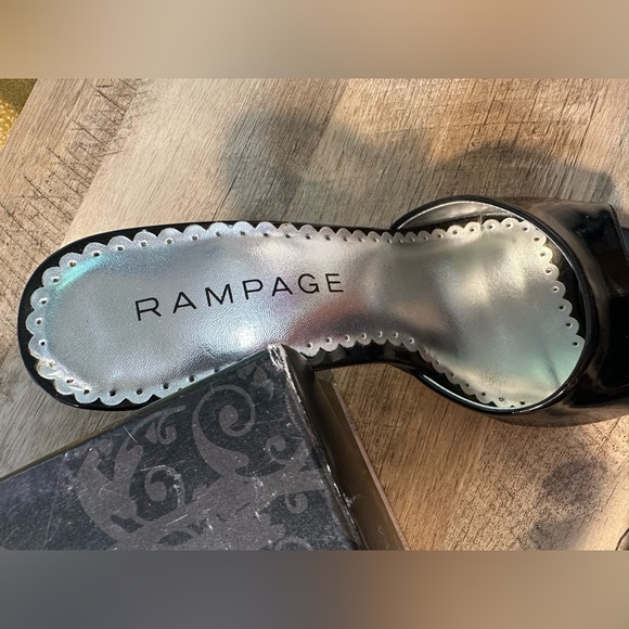 Rampage Porsha Blk Patent size 7.5 - Picture 10 of 13